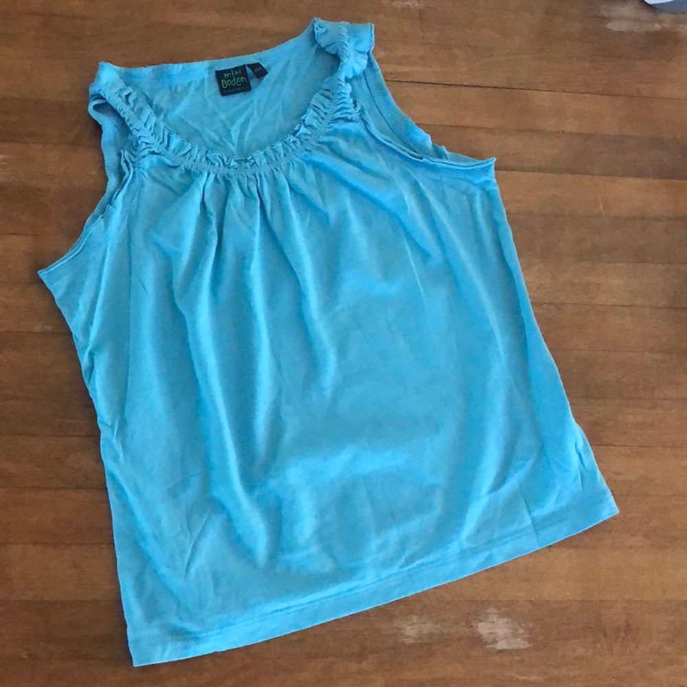 Mini Boden Blue Tank Top